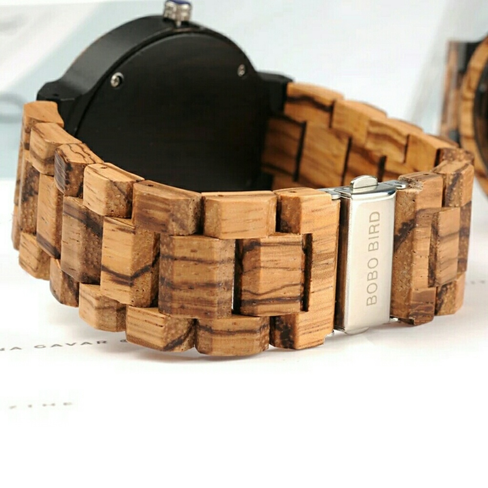 BOBO BIRD GENUINE WOOD WATCH/SUNGLASSES SET - Picture 3 of 8